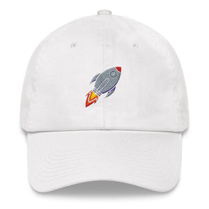 Rocket "White" Dad hat