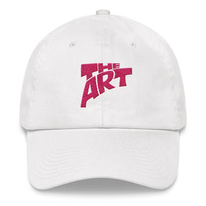 The ART "White w/ Pink" Dad hat